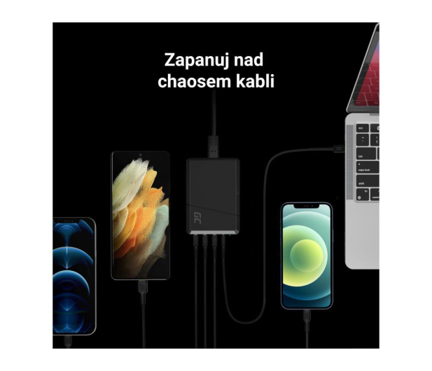 Green Cell Zasilacz Power Source USB-C (PD, 75W) - 513087 - zdjęcie 6